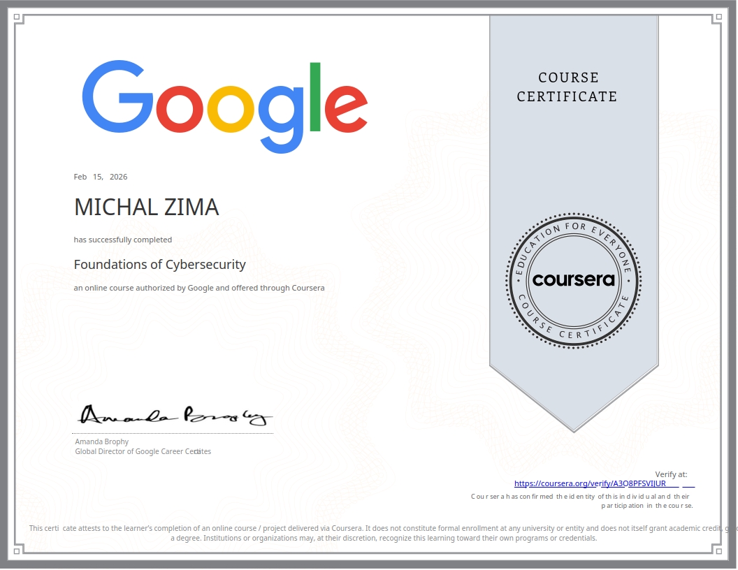 Foundations of Cybersecurity